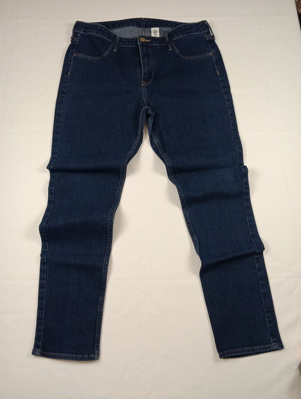 DENIM Skinny Ankle Regular Waist Blue Jeans Size 32